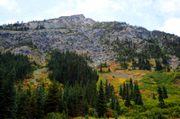 Mountains at Bridge Creek, North Cascades National Park, Washington