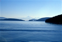 Mount Baker and San Juan Islands, Puget Sound, Washington