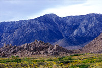 Alabama Hills and Sierra Nevada Mountains, California