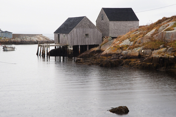 Boat Houses, Peggy's Cove, Nova Scotia, Canada