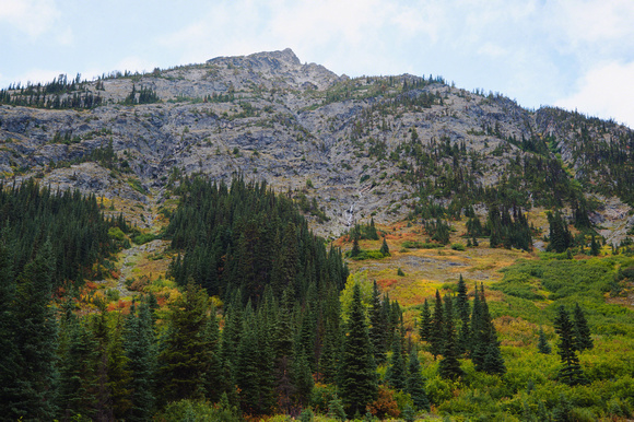 Mountains at Bridge Creek, North Cascades National Park, Washington