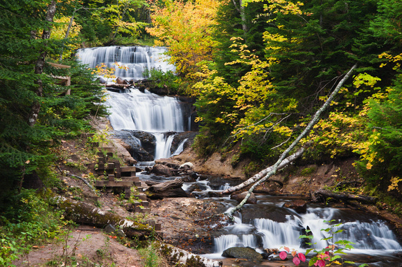 Sable Falls, Pictured Rocks National Sea Shore, Michigan